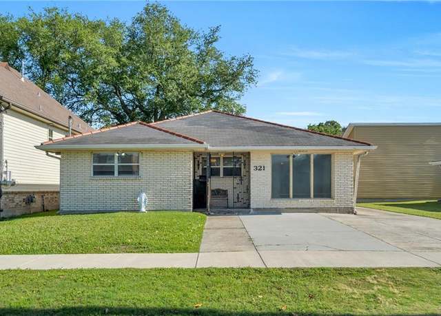 Property at 321 18th St, New Orleans, LA 70124, 4 beds, 2 baths