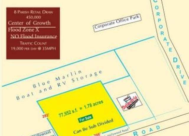 Property at 284 S Hollywood Rd, Houma, LA 70360