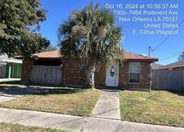 Property at 7351 Poitevent St, New Orleans, LA 70127, 3 beds, 2 baths
