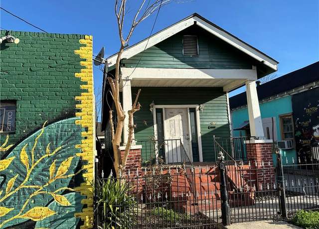Property at 4013 Saint Claude Ave, New Orleans, LA 70117, 2 beds, 1 bath