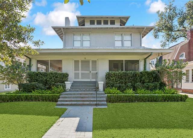 Property at 71 Audubon Blvd, New Orleans, LA 70118, 4 beds, 3.5 baths