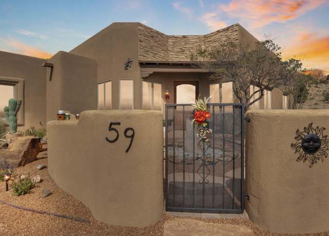 Property at 59 Sky Mountain Rd, Placitas, NM 87043, 3 beds, 2.5 baths
