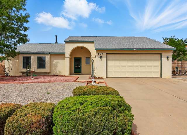 Property at 404 Pyrite Dr NE, Rio Rancho, NM 87124, 3 beds, 2 baths