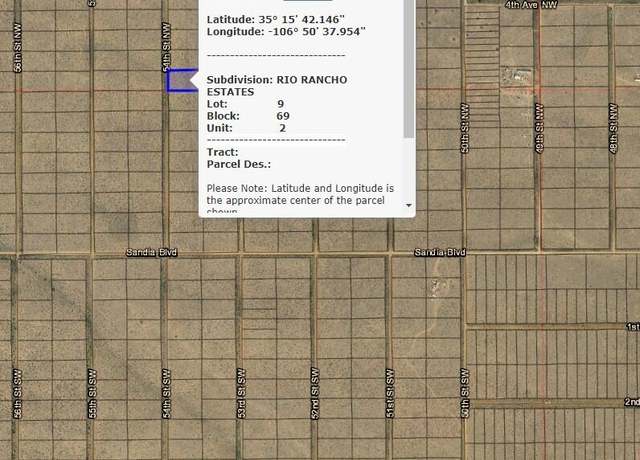 Property at 0 54th St NW, Rio Rancho, NM 87124
