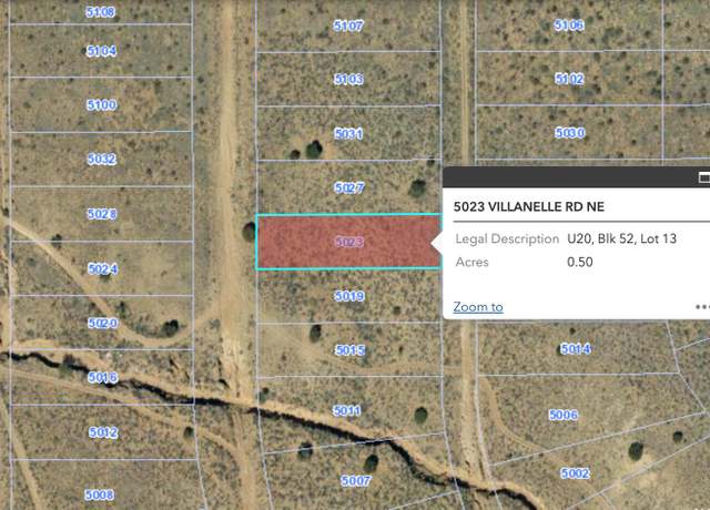 Property at 5023 Villanelle Rd NE, Rio Rancho, NM 87144