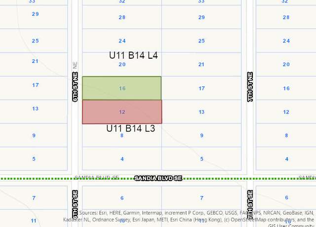 Property at 16 6th (u11 B14 L3 & 4) St NE, Rio Rancho, NM 87124