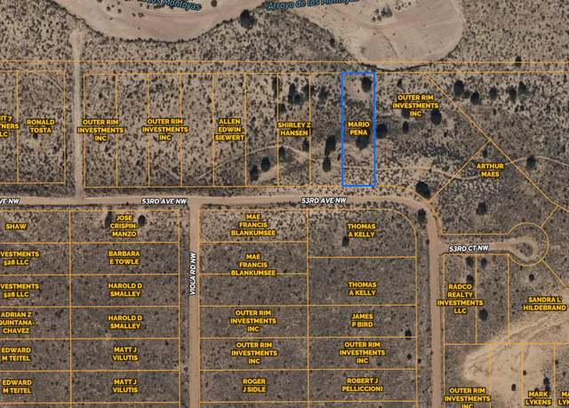 Property at 53rd Ave NW, Rio Rancho, NM 87144