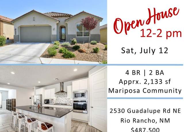 Property at 2530 Guadalupe Rd NE, Rio Rancho, NM 87144, 4 beds, 2 baths