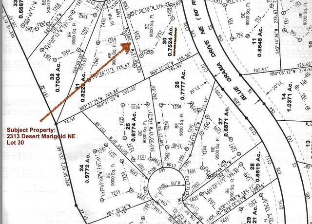 Property at 2313 Desert Marigold Rd NE, Rio Rancho, NM 87144