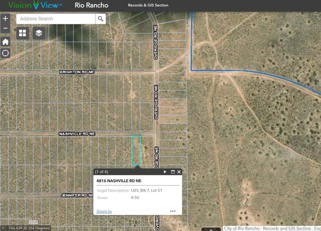 Property at 4816 Nashville Rd NE, Rio Rancho, NM 87144