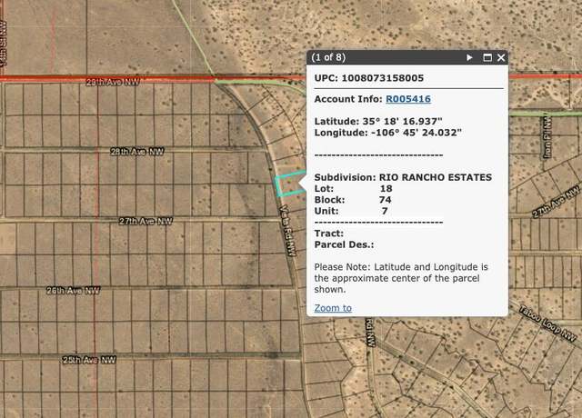 Property at Vista Rd Rd NW, Rio Rancho, NM 87144