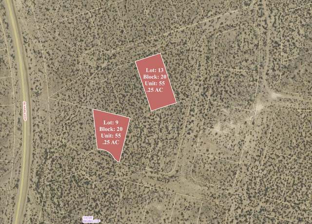 Property at Lot: 9 & 13 Block: 20 Unit: 55, Los Lunas, NM 87031