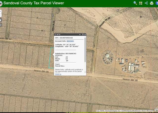 Property at 4700 Cayenne Rd NE, Rio Rancho, NM 87144
