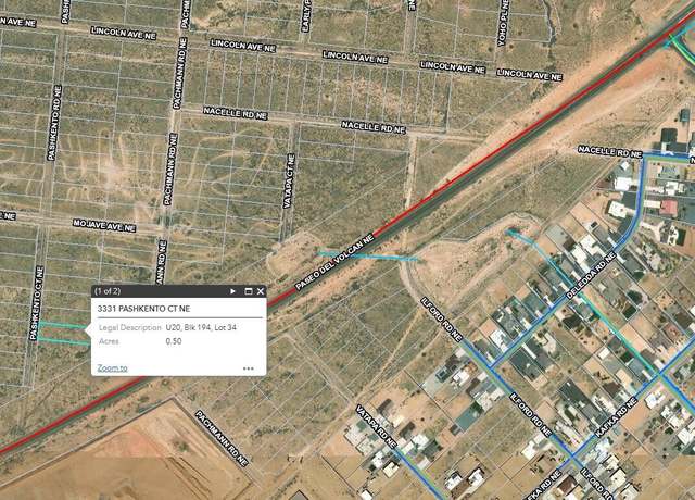 Property at 3331 Pashkento Ct NE, Rio Rancho, NM 87144