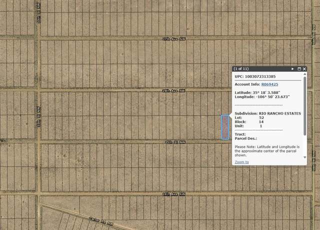 Property at 1 lot 25th St NW, Rio Rancho, NM 87144