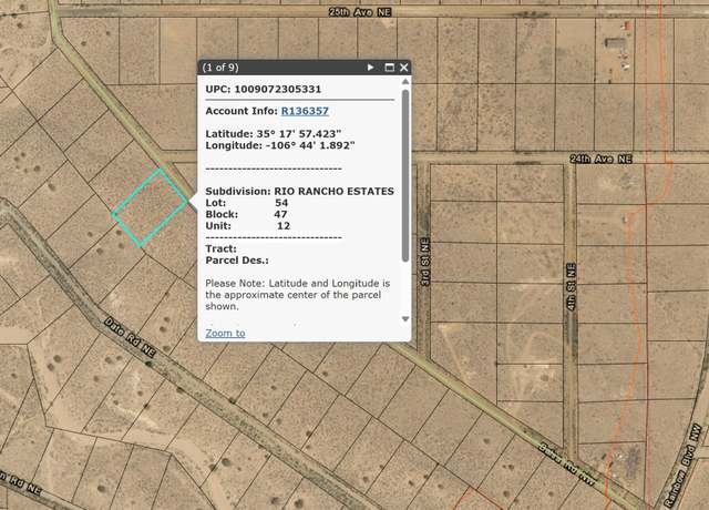 Property at Balso Rd Nw NW, Rio Rancho, NM 87144