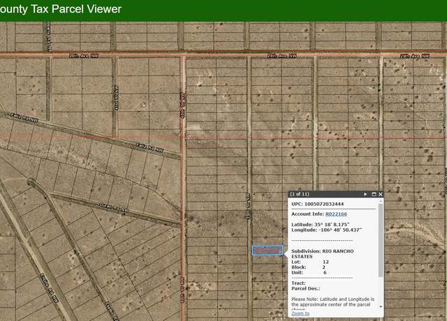 Property at 39th St NW, Rio Rancho, NM 87144