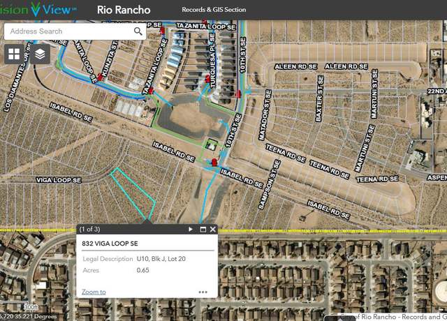 Property at 832 Viga Loop SE, Rio Rancho, NM 87124