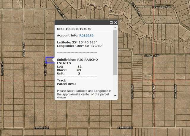Property at XXX 54th St NW #2, Rio Rancho, NM 87124