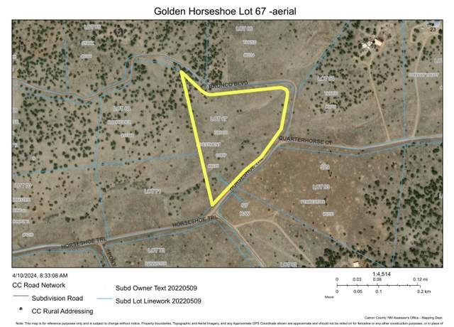 Property at Lot 67 Bronco Blvd, Quemado, NM 87829