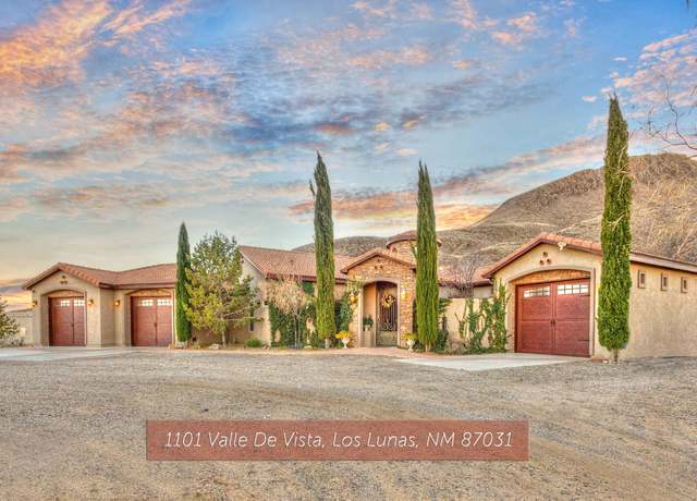 Property at 1101 Valle De Vis SW, Los Lunas, NM 87031, 4 beds, 3.5 baths