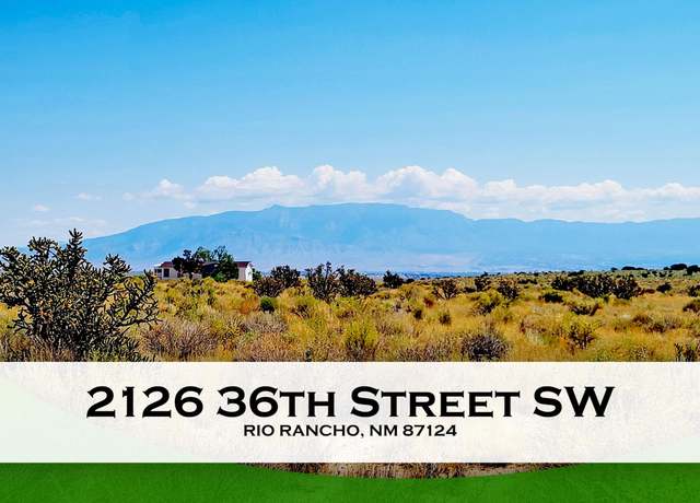Property at 2126 36th St SW, Rio Rancho, NM 87124