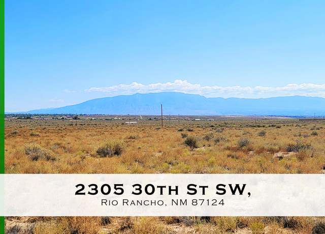 Property at 2305 30th St SW, Rio Rancho, NM 87124