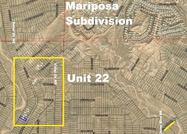 Property at 6.2 Acres Pinal Rd & Yellow Knife Dr NE, Rio Rancho, NM 87144