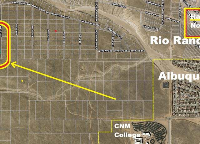 Property at 2301 7th (one Acre) St SW, Rio Rancho, NM 87144