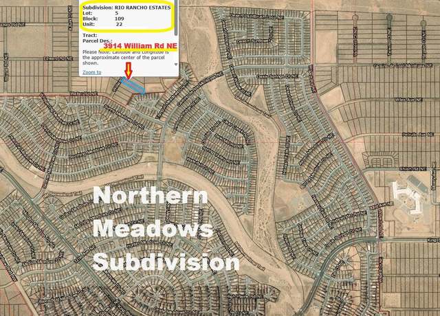 Property at XXX William Rd NE, Rio Rancho, NM 87144