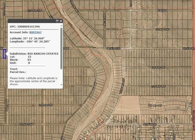 Property at Sandia Blvd SW, Rio Rancho, NM 87124