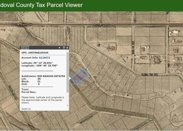 Property at Gaspar Rd SW, Rio Rancho, NM 87124