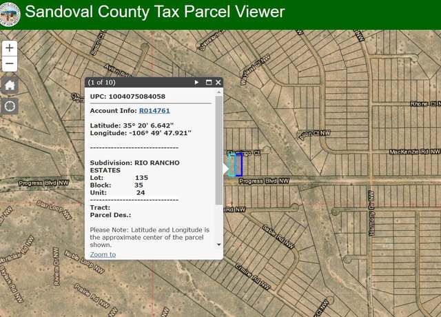 Property at Progress Blvd NW, Rio Rancho, NM 87144
