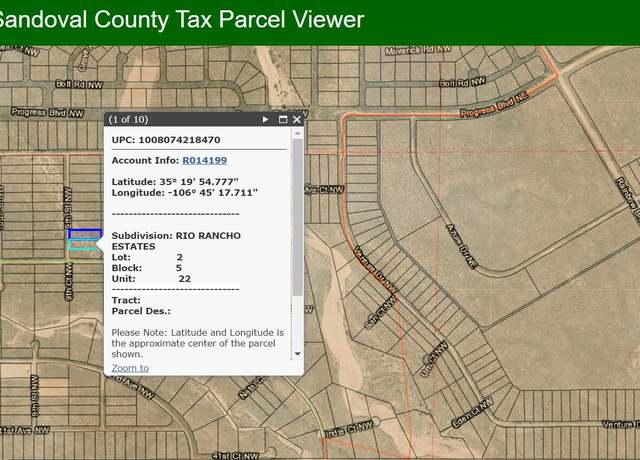 Property at 9th St NW, Rio Rancho, NM 87144
