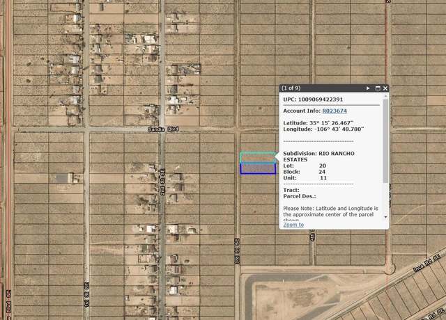 Property at 14 & 18 3rd St SE, Rio Rancho, NM 87124