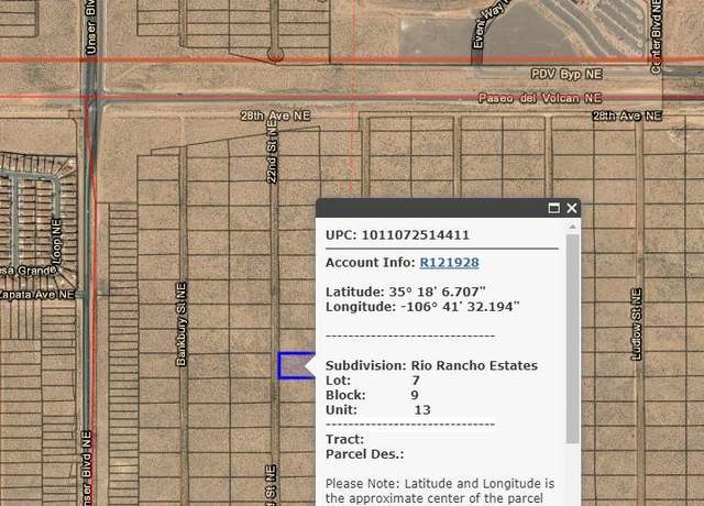 Property at 2618 Bittenburg St NE, Rio Rancho, NM 87144