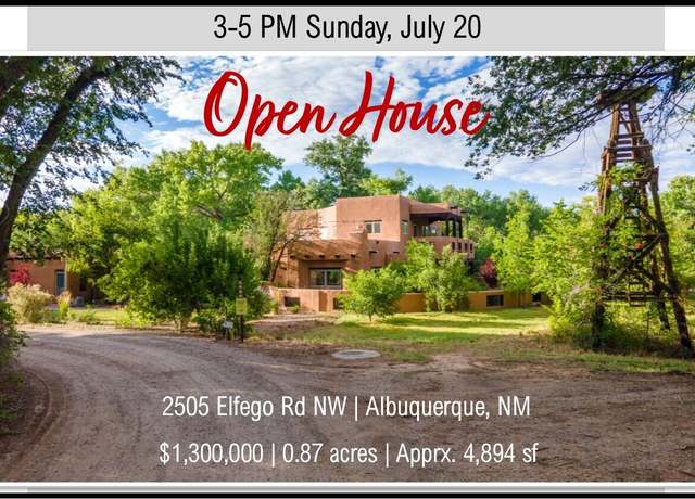 Property at 2505 Elfego Rd NW, Albuquerque, NM 87107, 4 beds, 3 baths