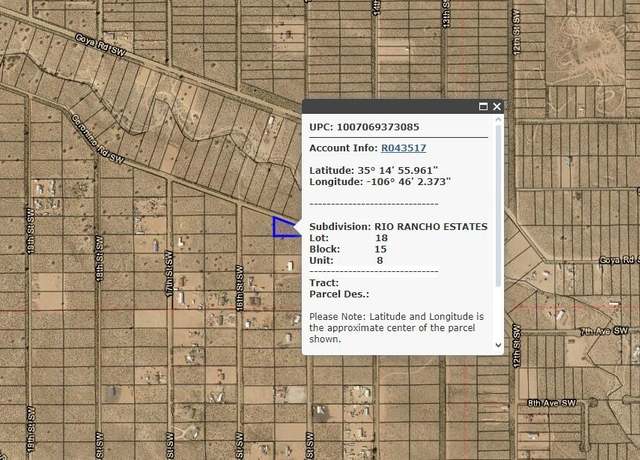 Property at Geronimo Rd SW, Rio Rancho, NM 87124
