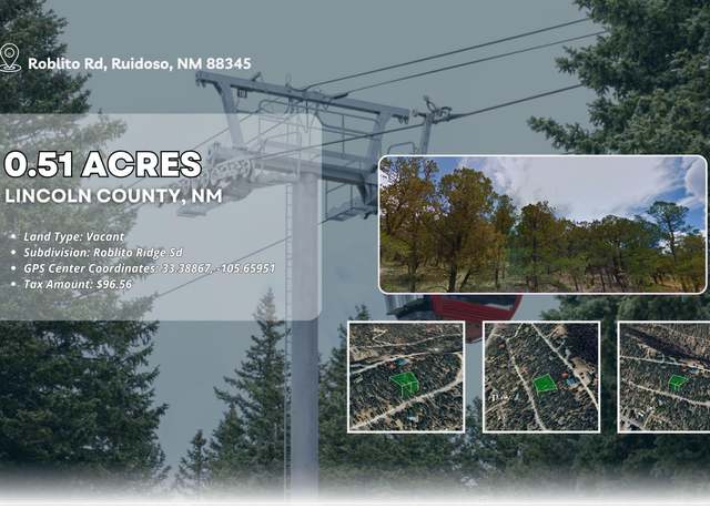 Property at 0 Robilto Ridge Rd, Ruidoso, NM 88345