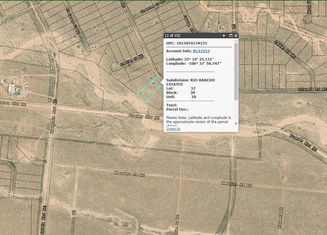 Property at 3941 Villanelle Rd NE, Rio Rancho, NM 87144