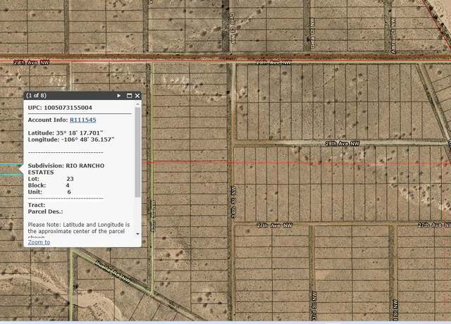 Property at 37th St, Rio Rancho, NM 87144