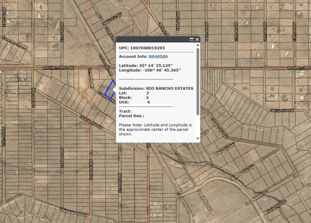 Property at Durango Rd SW, Rio Rancho, NM 87124