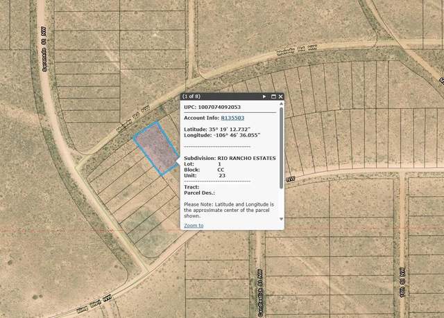 Property at Melody Rd NW, Rio Rancho, NM 87144