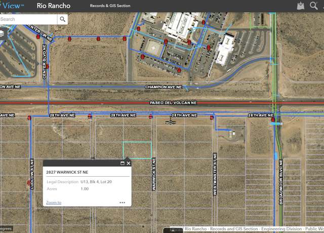 Property at 2827 Warwick St NE, Rio Rancho, NM 87144