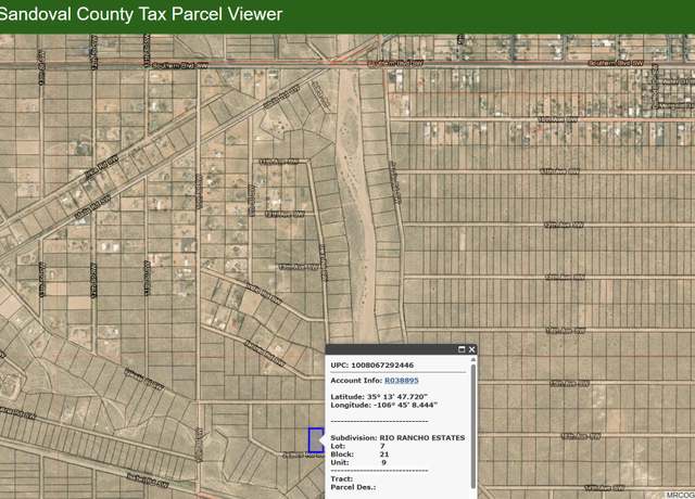 Property at Lot 7 Jalisco Rd SW, Rio Rancho, NM 87124