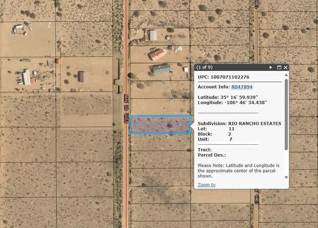 Property at 1440 20th St NW, Rio Rancho, NM 87144