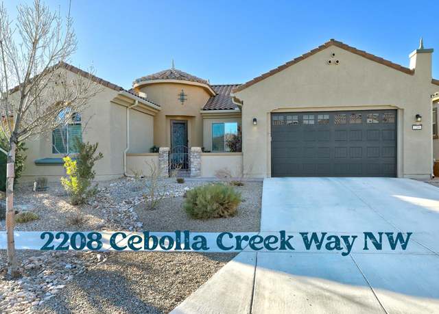 Property at 2208 Cebolla Creek Way NW, Albuquerque, NM 87120, 3 beds, 2 baths