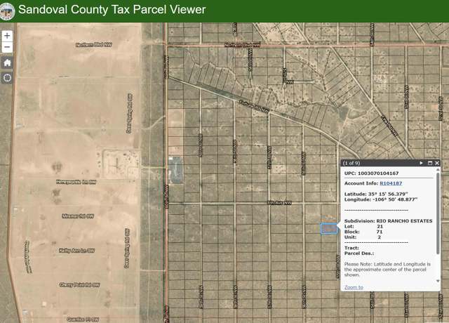 Property at 55th St NW, Rio Rancho, NM 87144