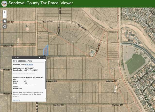 Property at 35th Ave NW, Rio Rancho, NM 87144