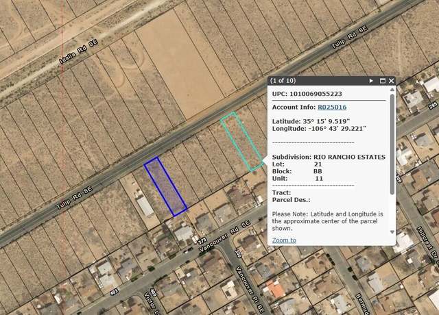 Property at 9999 Tulip Rd SE, Rio Rancho, NM 87124